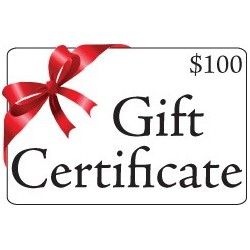 Gift Certificate $100