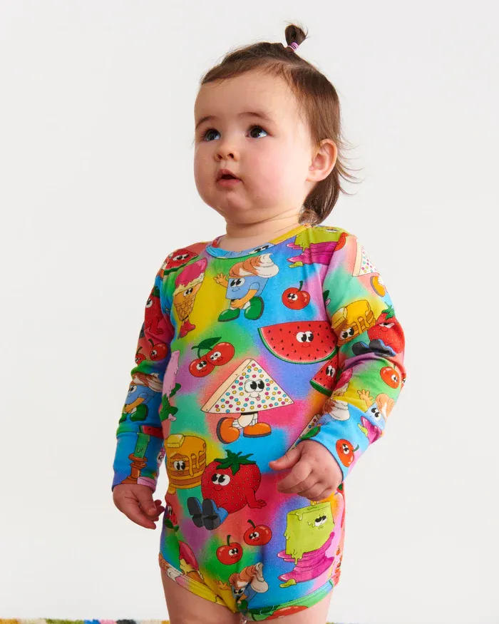 Just Dessert Organic Long Sleeve Romper