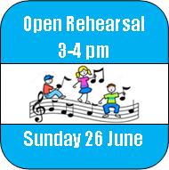 26 June - Open Rehearsal