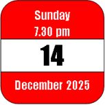 Sunday 14 December 2025