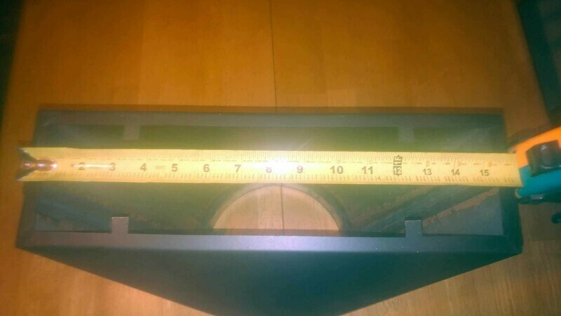 9S31214 Transition Stack 14" x 3 1/2" into 8" round