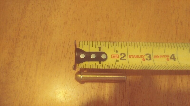 3/8" Hinge Pin Brass