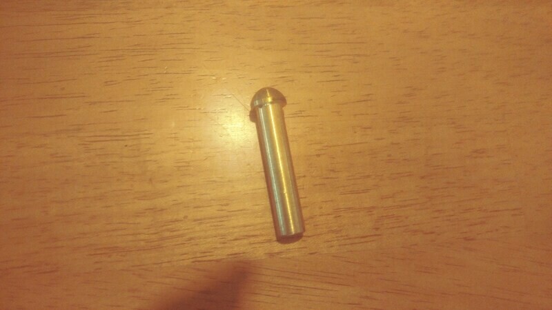 3/8&quot; Hinge Pin Brass
