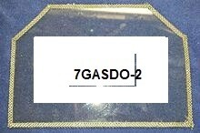 Aurora Insert- Single Door Glass-Old Style-9" x 16" 2 corners off