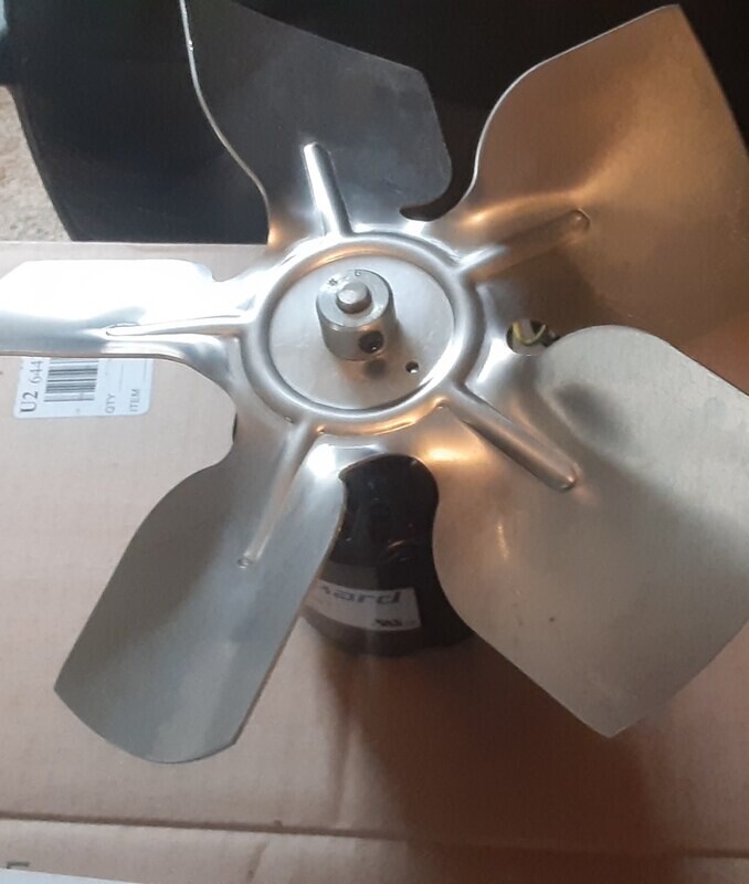 1BB1R Black Bart Replacement Motor and Fan