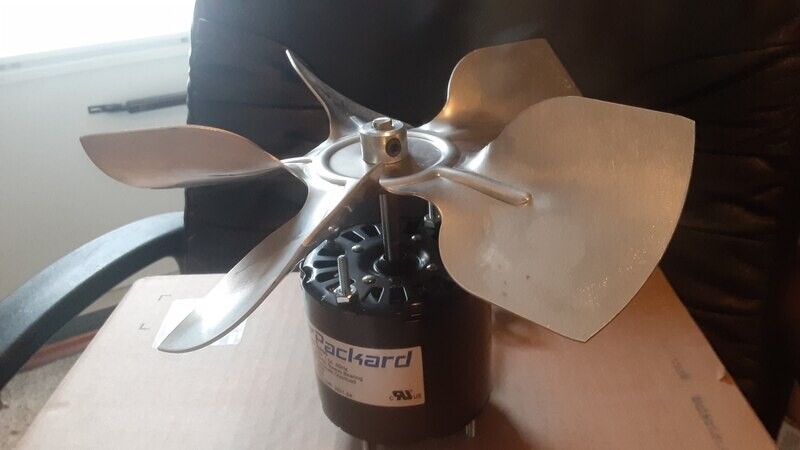 1BB1R Black Bart Replacement Motor and Fan