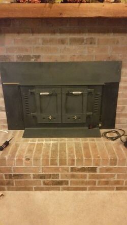 Black Bart Double Door Glass 7 5/8&quot; x 10&quot;