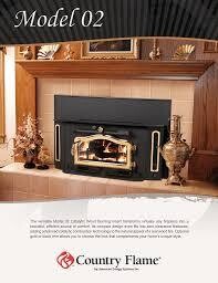 Country Flame Small Center Door Glass 8 3/8" x 17 5/8" Arched with corner cut off
