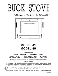 Buck Stove Glass Model 41/50/70/71 10 1/8" x 17 3/4"