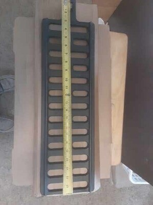 Wonderwood / Wondercoal Grate  23 7/8 " x 6 5/8"