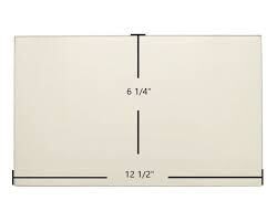 EZ Insert Glass 6 1/4&quot; x 12 1/2&quot;