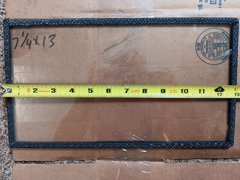 EZ Insert Glass 7 1/4" x 13"