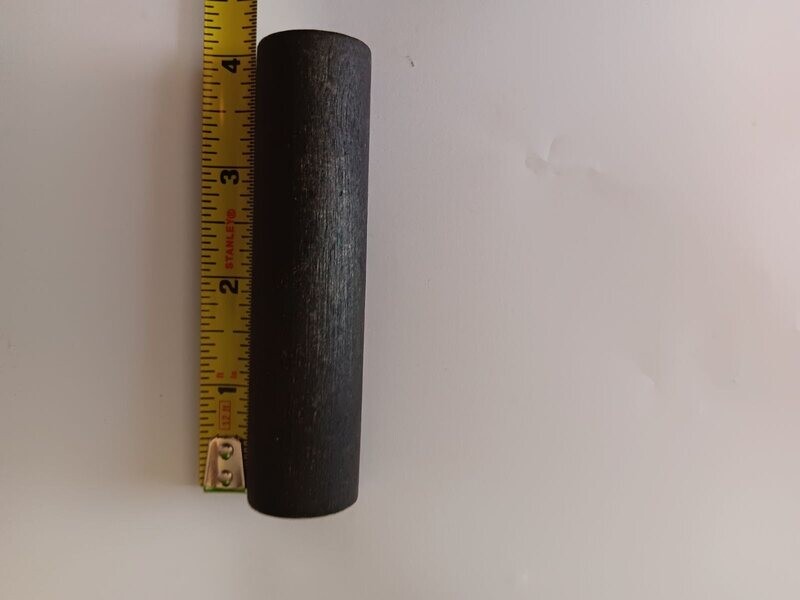 Drilled Black Wooden Handle