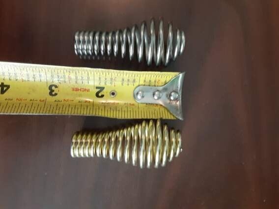 Small Spring Handles Silver