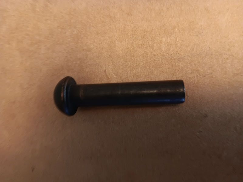 Black Door Pins 3/8 x 2 inch