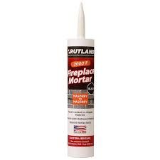 Black Fireplace Mortar