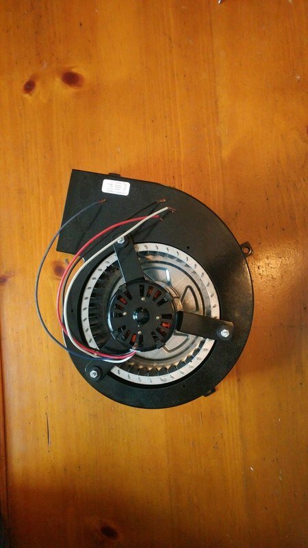 1C180 Blower Assembly with Motor