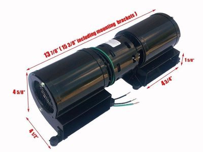 1C212 15" Transflo Double Blower