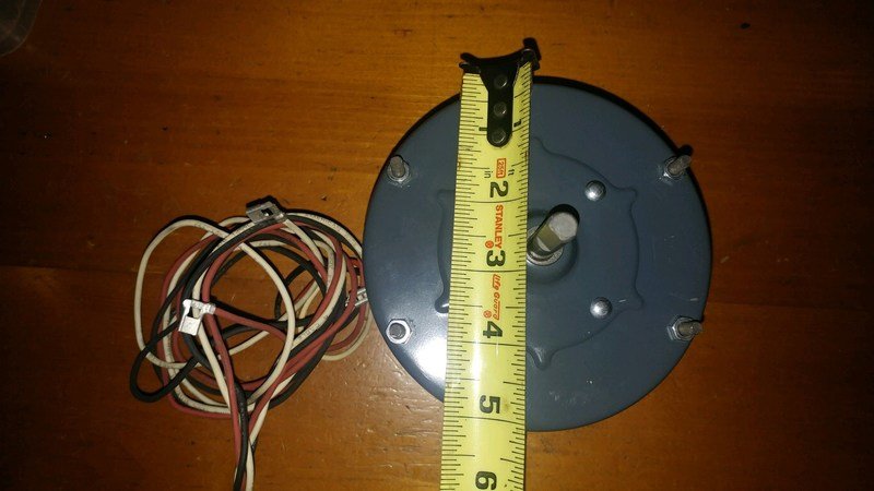 Black Bart Rear Mounted Motor Only (1BB1)