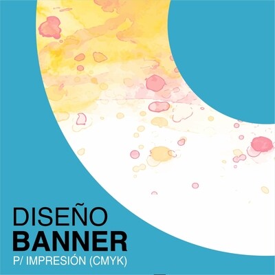 DISEÑO BANNER P/ IMPRESIÓN
