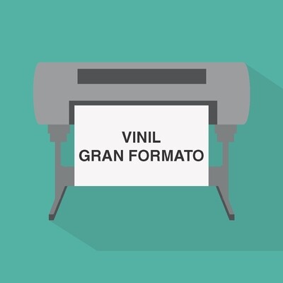 VINIL BCO IMPRESION DIGITAL GRAN FORMATO (MÍN 3m2)