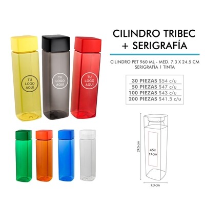 CILINDRO TRIBEC CON SERIGRAFÍA