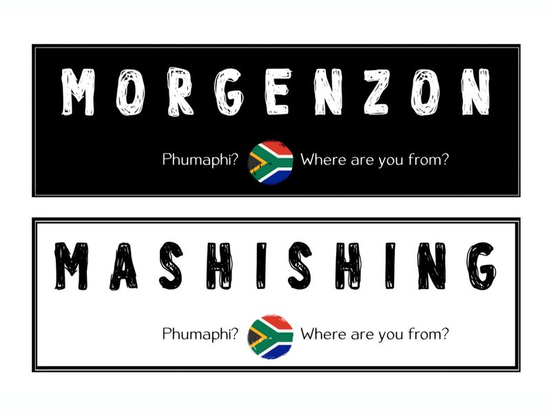 Phumaphi Custom Bumper Sticker – Original