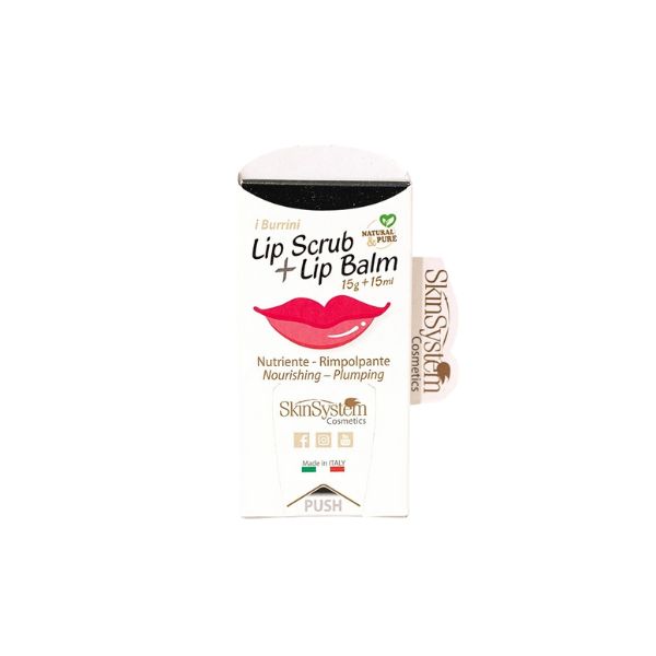 Lip Scrub + Lip Balm 15 ml