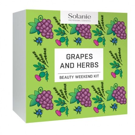 Grapes &amp; Herbs Beauty Weekend Set