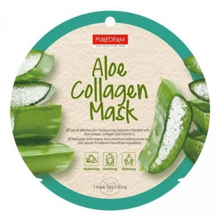 Aloe Vera Collagen Tuchmaske