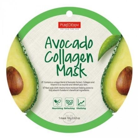 Avocado Collagen Tuchmaske