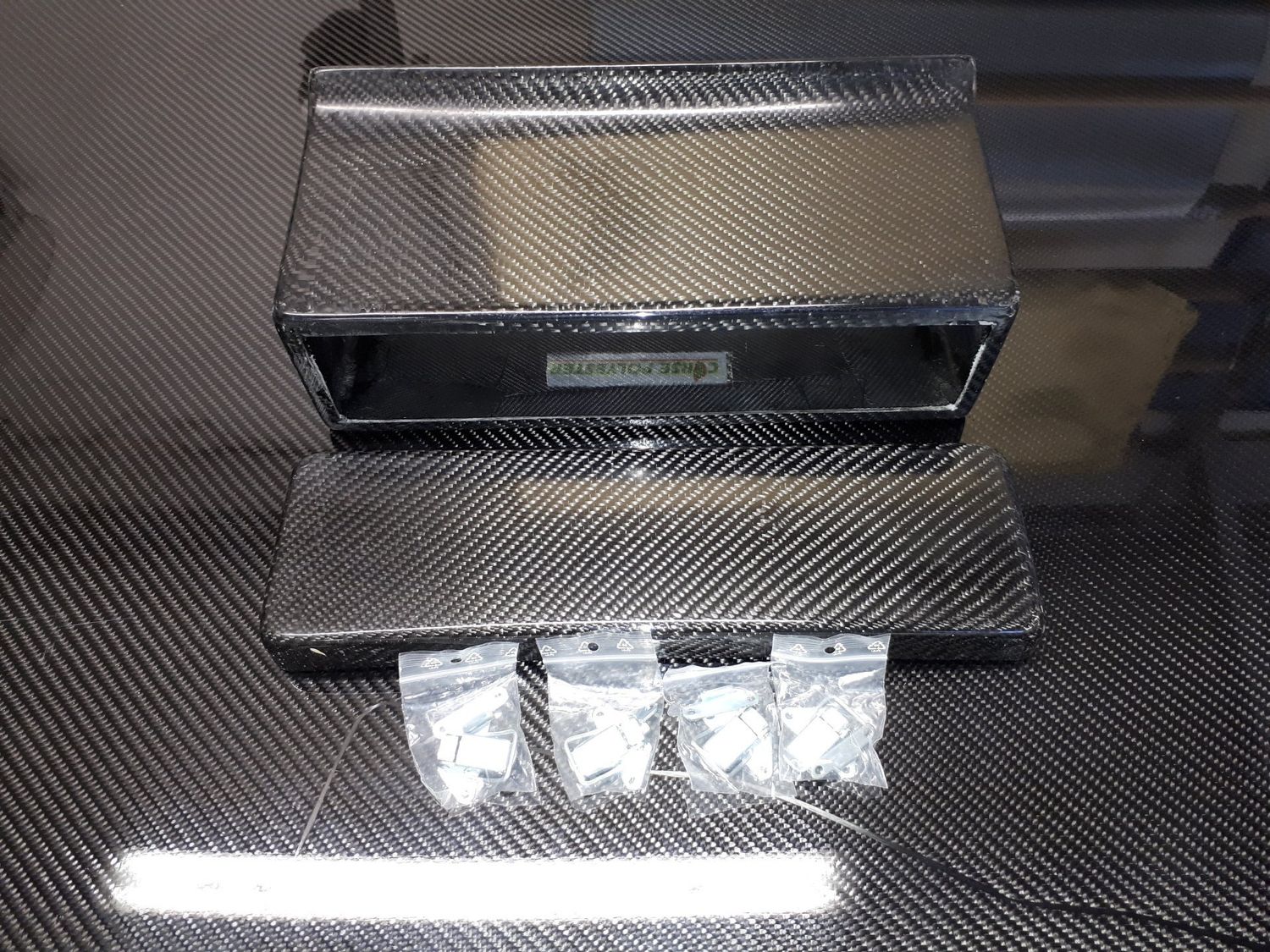 Boite à air type saxo kit car avec montage rapide en carbone