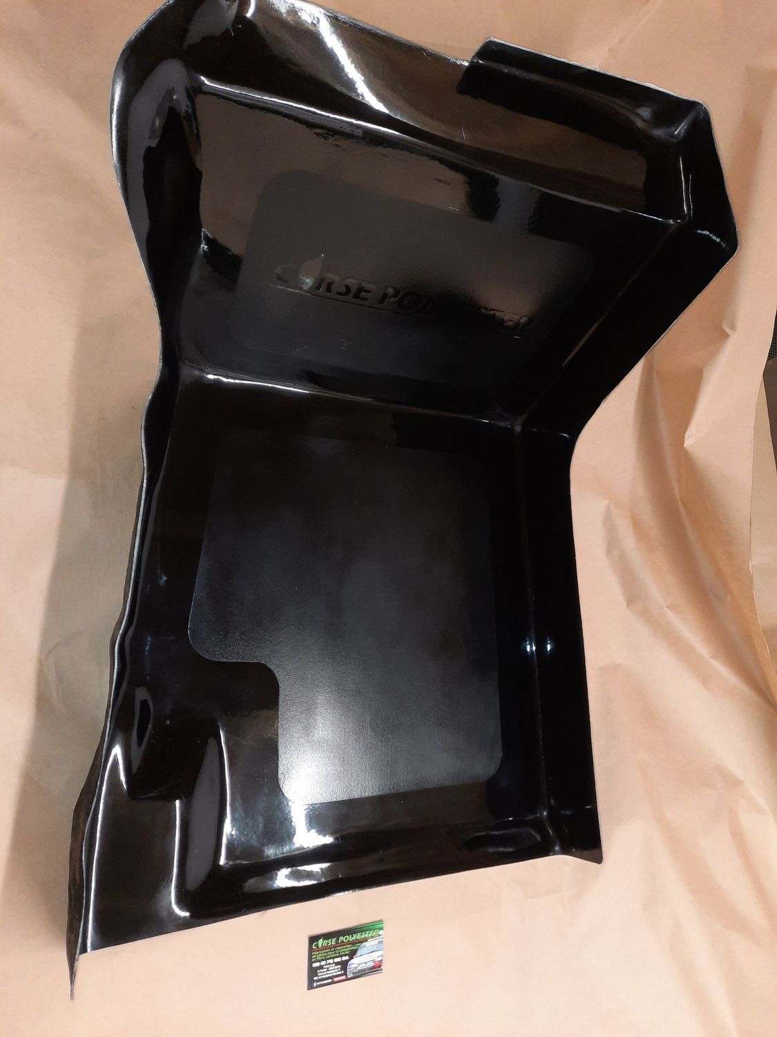 cale pied co-pilote bmw e30 en fibre