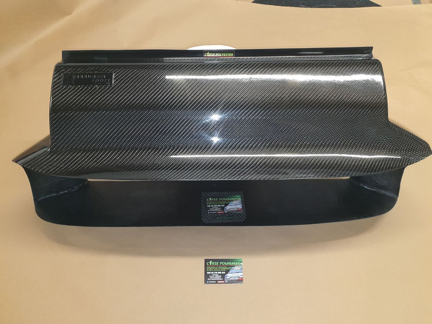 Buse de radiateur 106 maxi en carbone