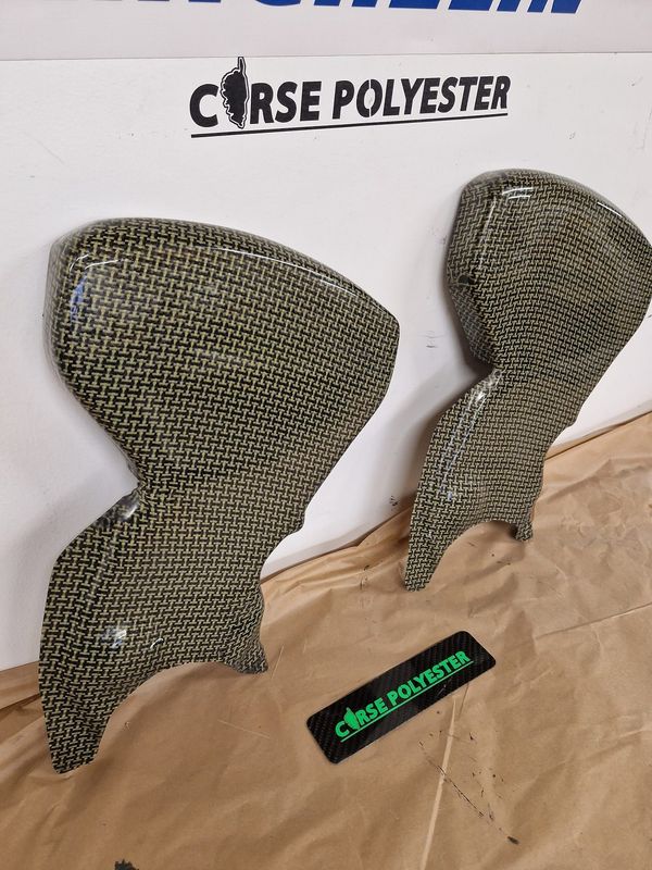 cache distribution TU5J4 en carbone kevlar