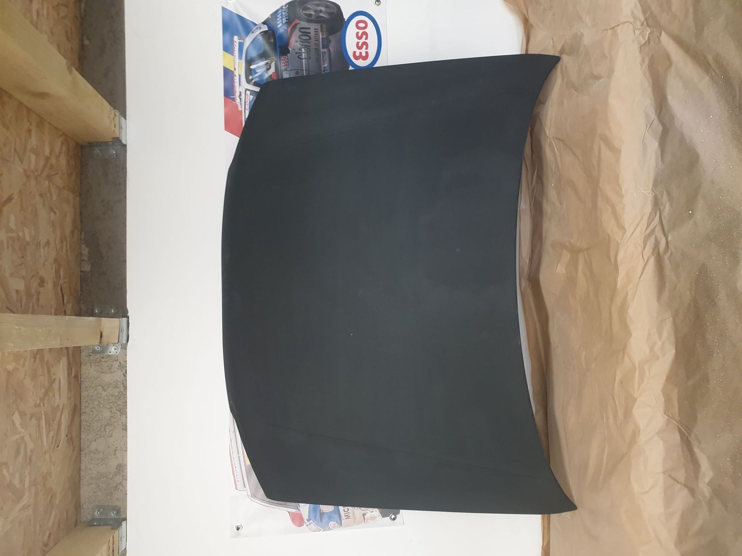 capot 306  ph1 avec moulure type d'origine en fibre