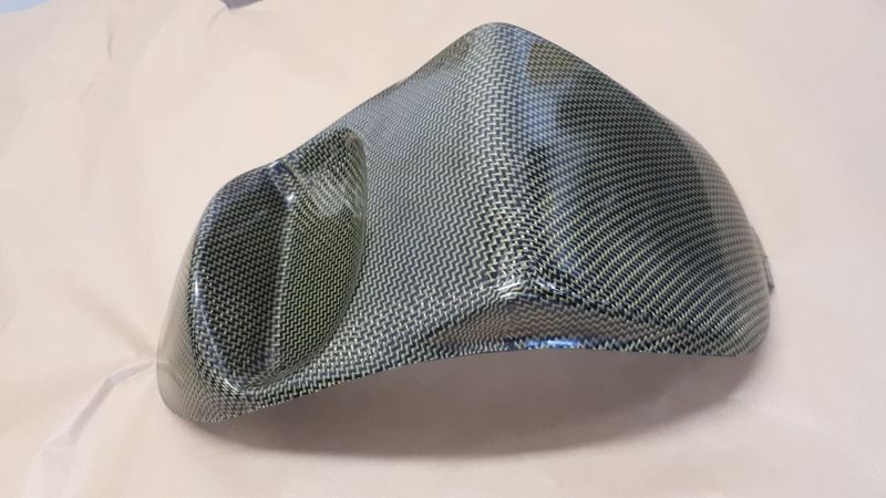 console centrale 206 en carbone kevlar