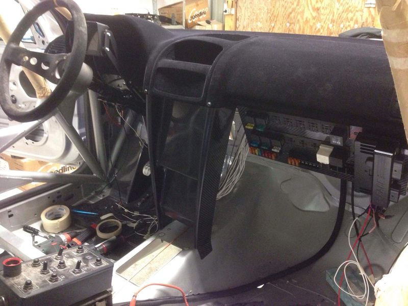 console centrale clio 2 en carbone