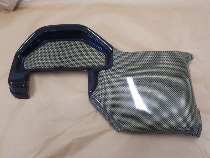 console de bord 106 carbone kevlar