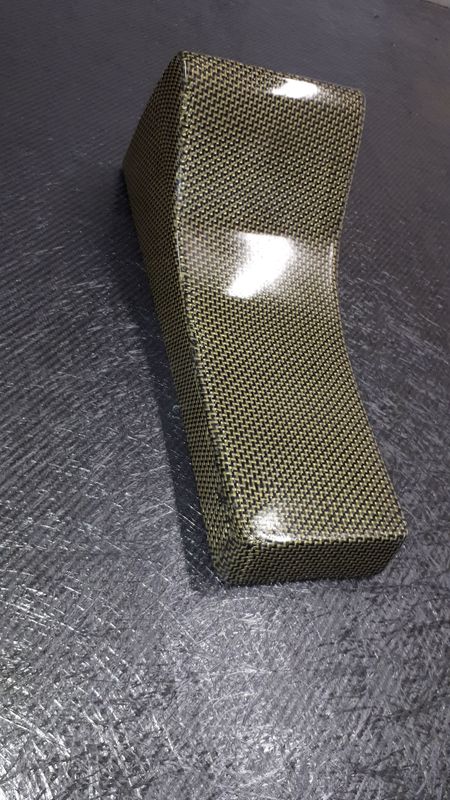 console centrale de tunnel carbone kevlar