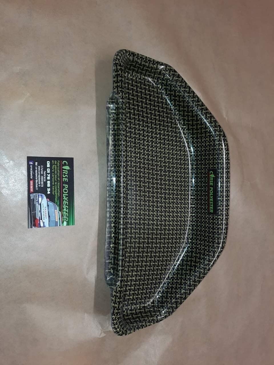 fond de compteur 106 en carbone kevlar