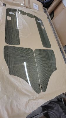 kit panneaux de porte 106 rallye en carbone kevlar