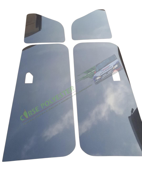 Kit panneaux de portes 306 en carbone