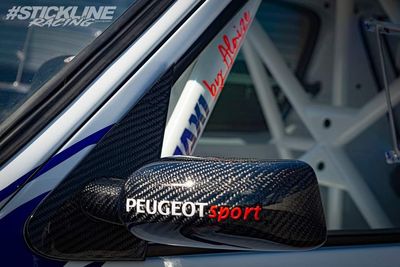 rétroviseur style 306 maxi pour 205 en carbone