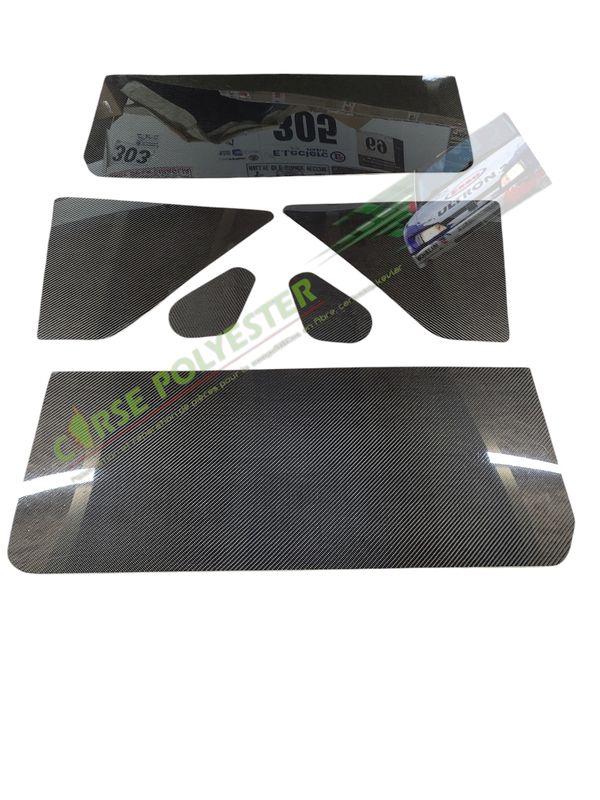 kit panneaux de portes en carbone pour SUPER 5 GT TURBO