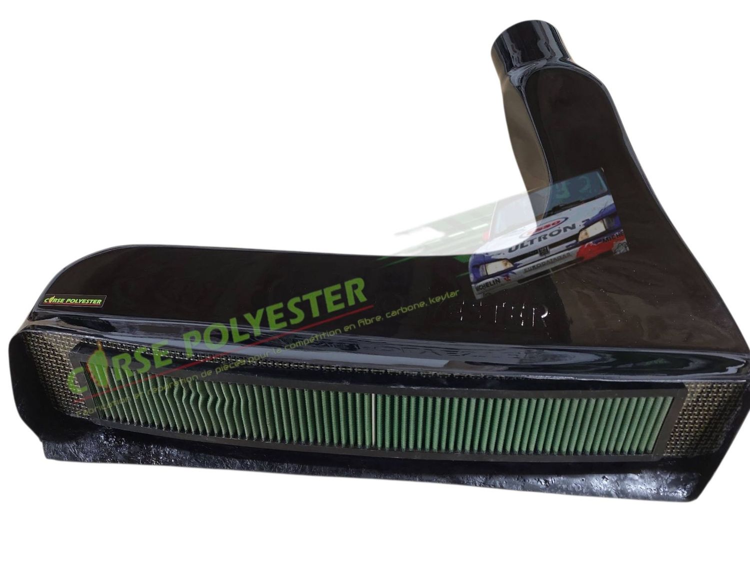 écope admission  en fibre