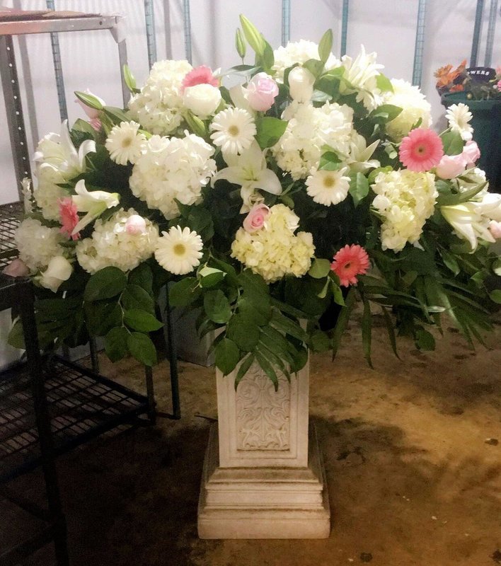 In Honor of You Casket Spray