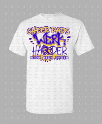 Rickards High Cheer Dad Shirt -Vinyl