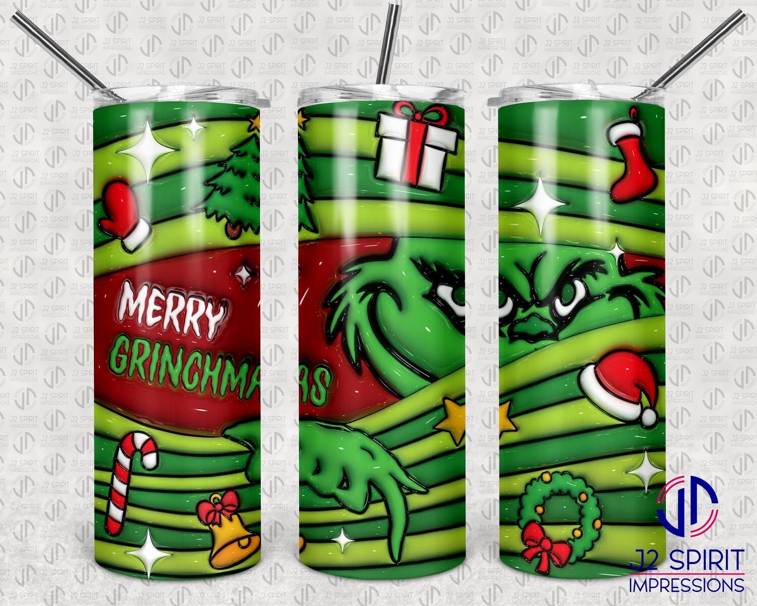 Merry Grinchmas Wrap - 4