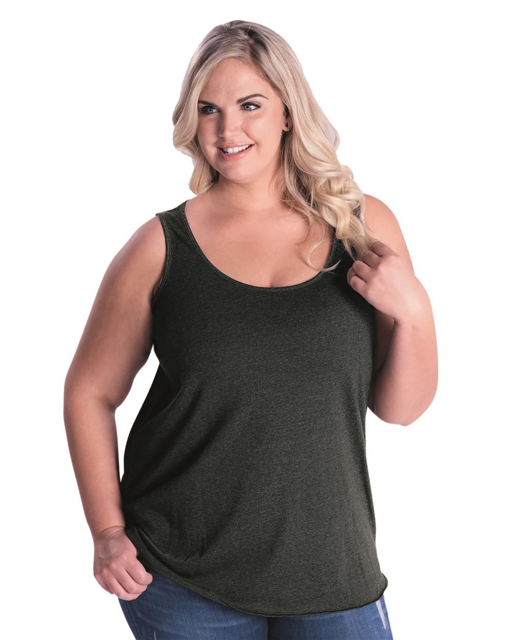 Women&#39;s Curvy Tank - (STYLE#STLT003821)